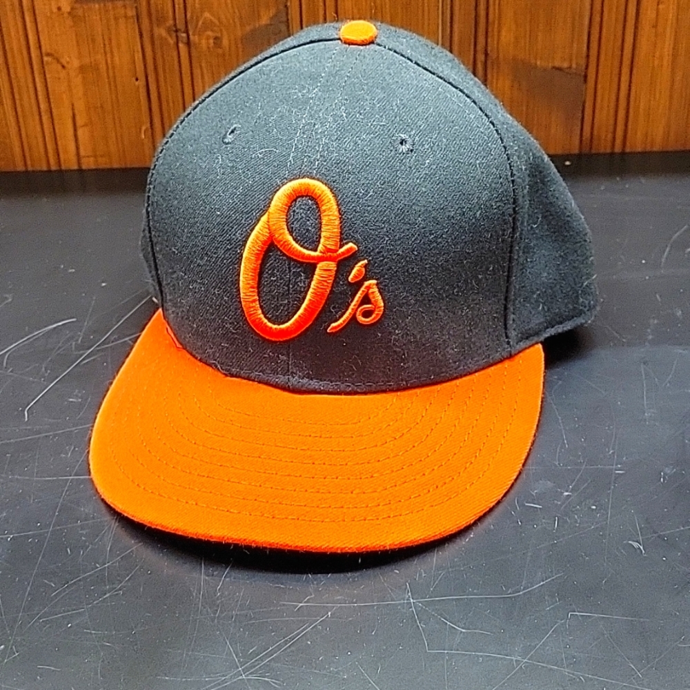 Authentic official on field cap 7 1/2 59.6cm orioles